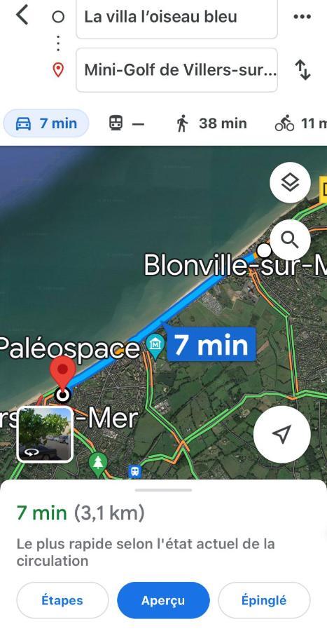 La Villa L'Oiseau Bleu Proche De La Plage Et De Deauville !!! Awards 2025 布伦维尔索梅 外观 照片