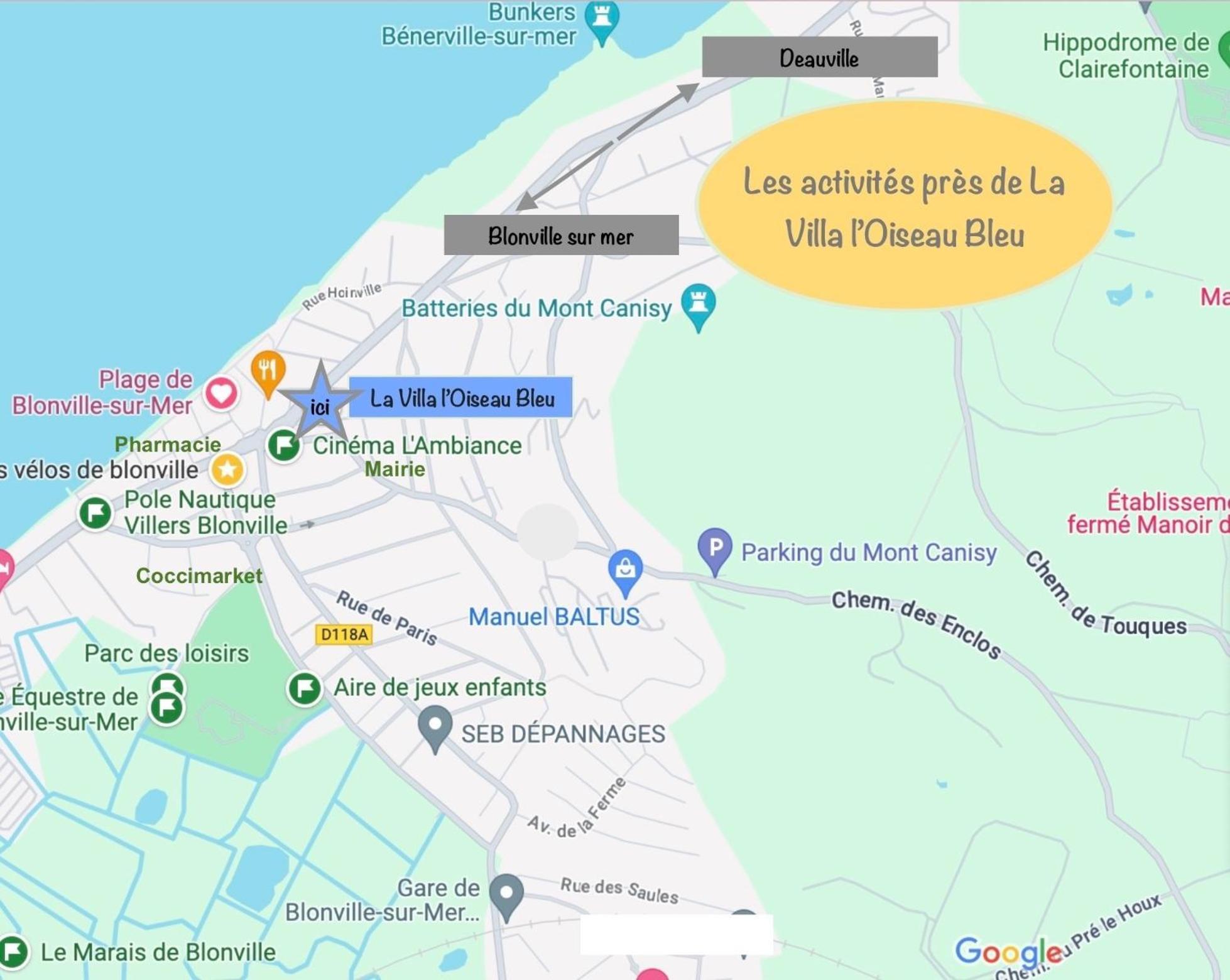 La Villa L'Oiseau Bleu Proche De La Plage Et De Deauville !!! Awards 2025 布伦维尔索梅 外观 照片