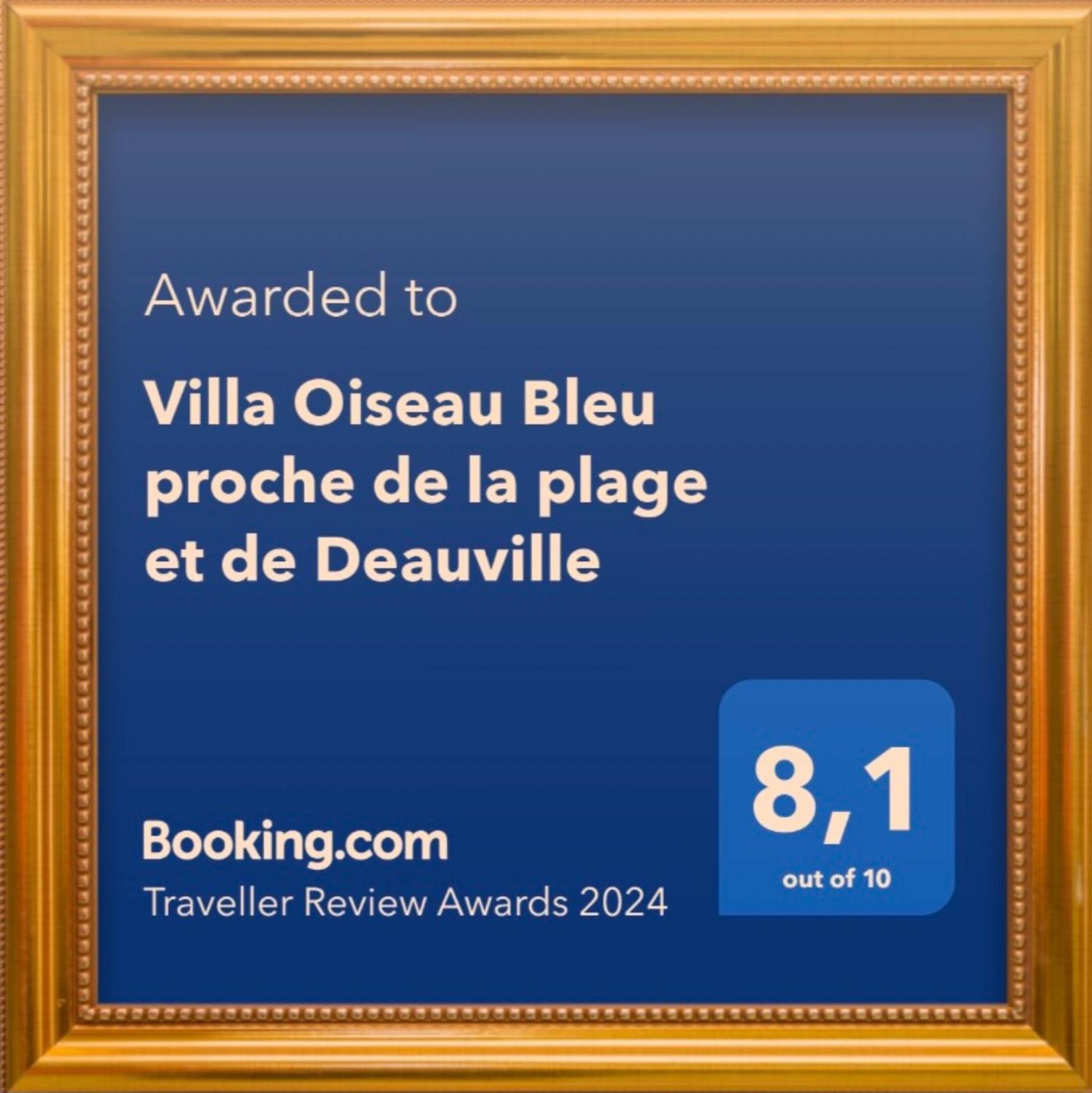 La Villa L'Oiseau Bleu Proche De La Plage Et De Deauville !!! Awards 2025 布伦维尔索梅 外观 照片